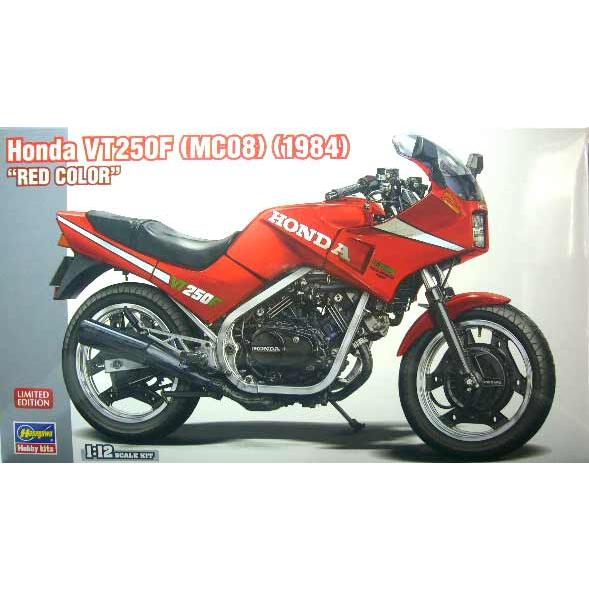 1/12 ハセガワ 21780 ホンダ VT250F MC08 1984 レッドカラー