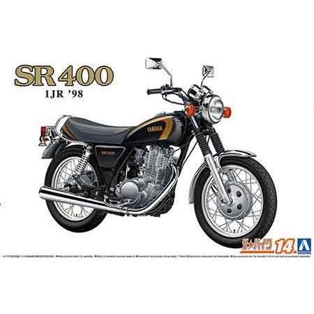 1/12 アオシマ BIKE14 ヤマハ 1JR SR400 &apos;98