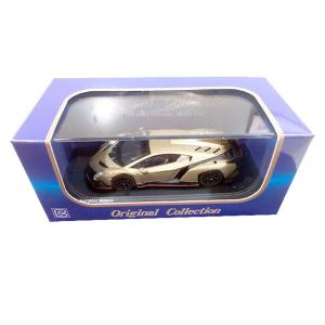 1/64 京商 ブンカ KS07040B1 ランボルギーニ ヴェネーノ 金/赤