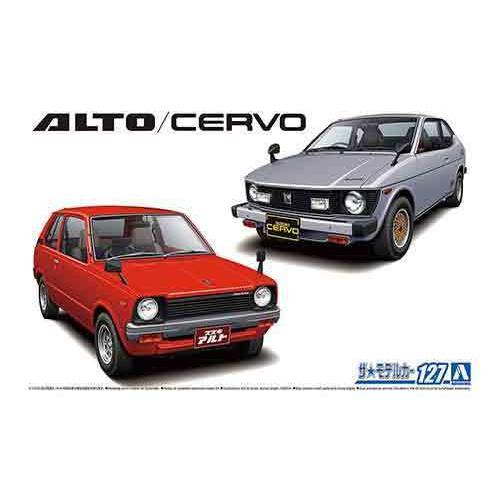 1/20 アオシマ MODEL127 スズキ SS30V アルト/SS20 セルボ '79