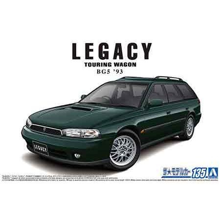 1/24 アオシマ MODEL135 スバル BG5 レガシィツーリングワゴン '93