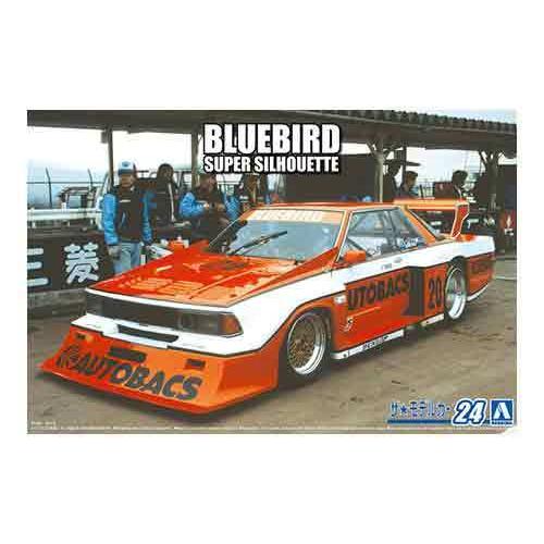1/24 アオシマ MODEL24 日産 KY910 ブルーバード スーパーシルエット '83