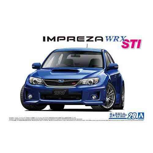 1/24 アオシマ MODEL29 スバル インプレッサ GRB WRX STI '10