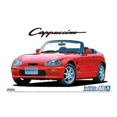 1/24 アオシマ MODEL40 スズキ EA11R カプチーノ