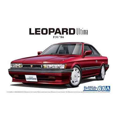1/24 アオシマ MODEL61 日産 UF31 レパード 3.0 アルティマ'86