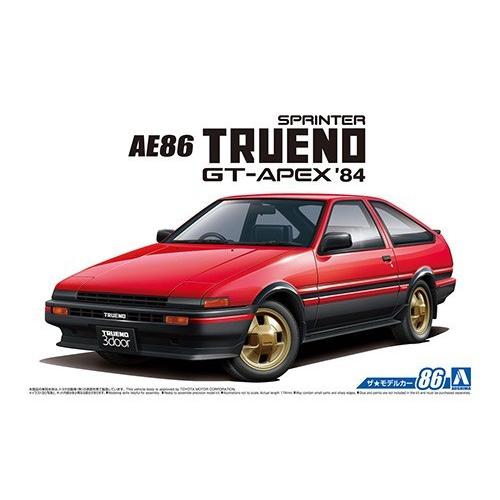1/24 アオシマ MODEL86 トヨタ AE86 スプリンタートレノ GT-APEX '84