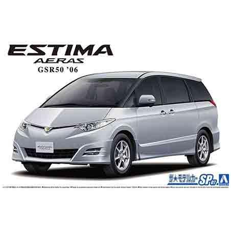 1/24 アオシマ MODEL SP07 トヨタ GSR50 エスティマ アエラス '06