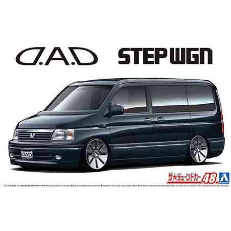 1/24 アオシマ TUNED48 ホンダ D.A.D RF3 ステップワゴン '01