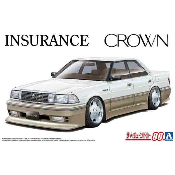 1/24 アオシマ TUNED86 トヨタ インシュランス UZS131 クラウン '89