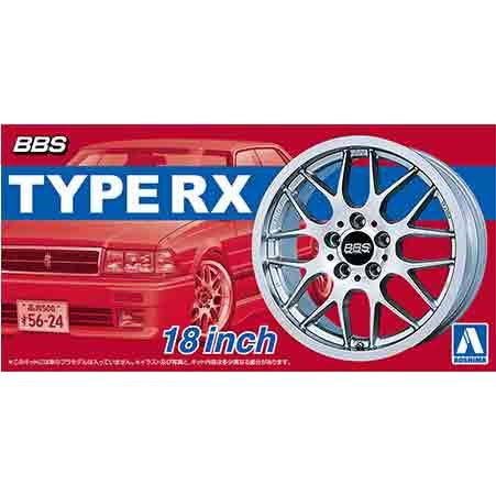 1/24 アオシマ WheelA03 BBS RX 18インチ