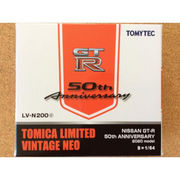 1/64 トミカリミテッドヴィンテージNEO LV-N200c『日産 GT-R 50th ANNIV...
