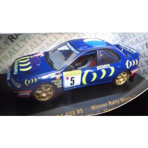 1/43 スバル インプレッサ555 Ｎo5 Winner Rally Monte Carlo1995/ C.Sainz｜hobby1987