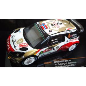 1/43 シトロエンDS3 WRC Ｎo4 Rally Monte Carlo2014/ M.Ostberg｜hobby1987