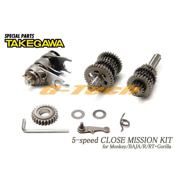 02-04-0201　SP武川スーパーストリート5速クロスミッションキット<BR>●モンキー/BAJ...