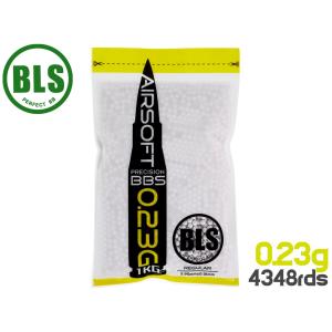 BLS-P-023W1KG　BLS Precision 精密プラスティックBB弾 0.23g 4348発(1kg)｜hobby2