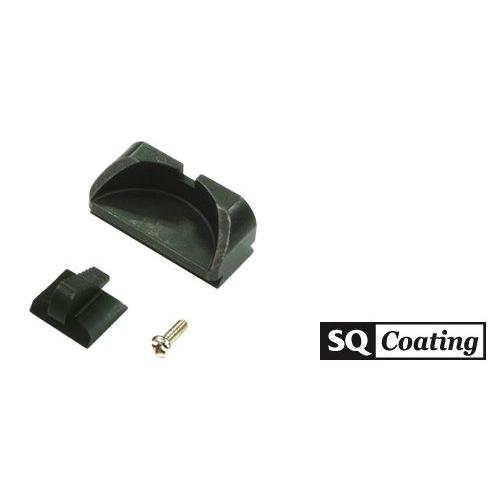 DE50-03(BK)　雰囲気抜群 GUARDER スチールフロント＆リアサイト 東京マルイDese...