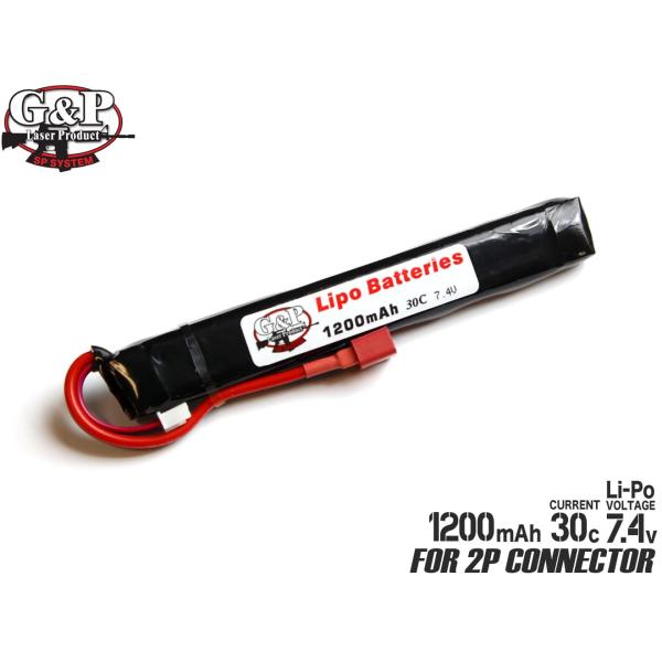 GP863C　人気のリポが安い！ G&amp;P GP863C 7.4v 1200mAh (30C) リポ ...