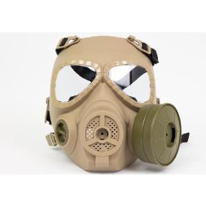 サバゲー ガスマスク ヘルメット セット ダブルファン搭載 ミリタリー