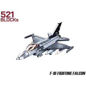 M0036J　AFM F-16 ファイティングファルコン 521Blocks｜hobby2