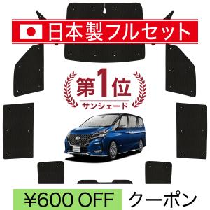 超P祭500円 セレナ C27系 e-POWER 専用 サンシェード カーテン 車中泊