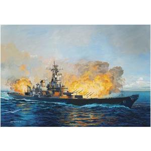 ドイツレベル 1/350 戦艦ニュージャージ 1982 プラモデル Revell 05129｜hobbyone