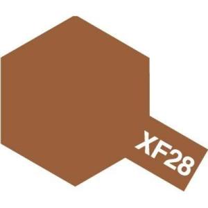 タミヤ アクリルミニ(つや消し) XF-28 ダークコッパー 81728