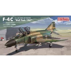 ファインモールド FF11 1/72 ジェット機シリーズ アメリカ F-4C 戦闘機 ウルフパック ...