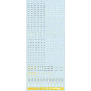 ガイアノーツ チョップデカールC4 (イエロー) ベルテクス POOH`S MODELING WOR...