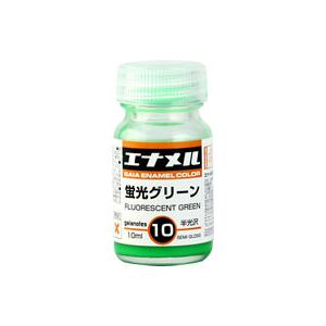 ガイアノーツ GE010 蛍光グリーン 74020 プラモデル塗料