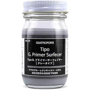 クアトロポルテ Tipo G. プライマーサーフェイサー(グレータイプ) QC-210 下地塗装材 ...