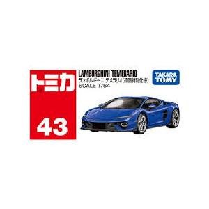 タカラトミー トミカ No.43 ランボルギーニ テメラリオ (初回特別仕様) (トミカ)