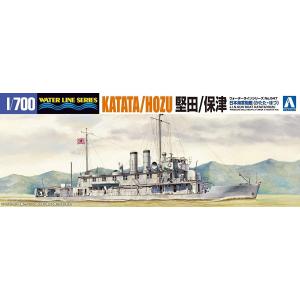 アオシマ 青島文化教材社 1/700 ウォーターラインシリーズ 日本海軍 砲艦 堅田/保津 プラモデ...