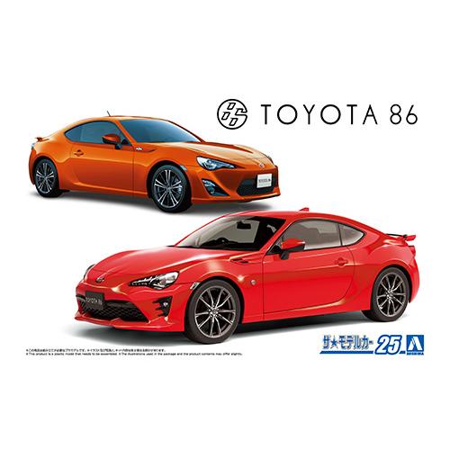 アオシマ ザ・モデルカーNo.25 1/24 トヨタ ZN6 TOYOTA86 '16 プラモデル ...