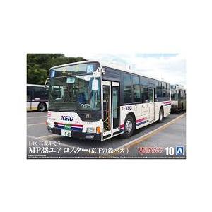 アオシマ 青島文化教材社 1/80 ワーキングビークルシリーズ No.10 三菱ふそう MP38エア...