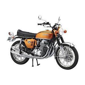 東海模型限定 アオシマ ザ☆バイクシリーズNO.00 1/12 ホンダ CB750 ドリーム CB750 FOUR '69 (キャンディゴールド） プラモデル 模型 新製品｜HOBBYONEヤフー店