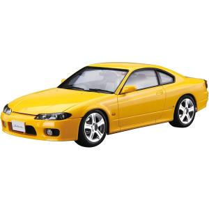アオシマ ザ・モデルカーNo.99 1/24 ニッサン S15 シルビアSpec.R'99 プラモデ...