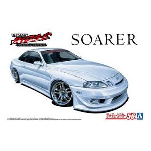 アオシマ ザ・チューンドカー No.56 1/24 VERTEX JZZ30 ソアラ '96(トヨタ...
