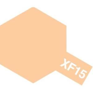 タミヤ アクリルミニ(つや消し) XF-15フラットフレッシュ 81715