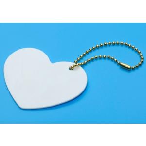 タミヤ デコレーションシリーズ(うつわ) No.49 白いハートプレート (ボールチェーン付) 76649 爆買