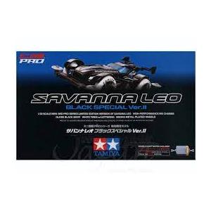 タミヤ 1/32 ミニ四駆 PROシリーズ 特別限定モデル サバンナ レオ ブラックスペシャル バー...