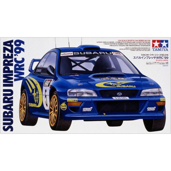 タミヤ 1/24 スポーツカーシリーズ No.218 1/24 スバル インプレッサ WRC &apos;99...