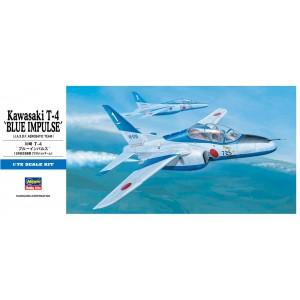 ハセガワ 1/72 川崎 T-4 ブルーインパルス プラモデル D11 : 模型店 け