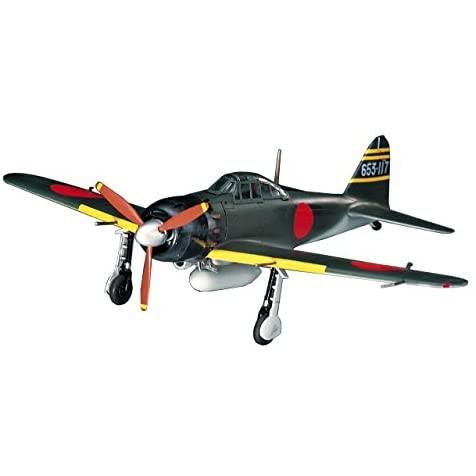 ハセガワ 1/72 日本海軍 三菱 A6M5 零式艦上戦闘機 52型 プラモデル D22 戦闘機 ス...