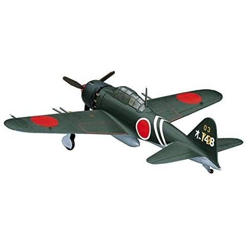 ハセガワ 1/72 日本海軍 三菱 A6M5c 零式艦上戦闘機 52型丙 プラモデル D23 戦闘機...