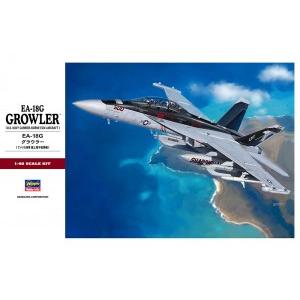 ハセガワ 1/48 アメリカ海軍 EA-18G グラウラー プラモデル PT52 戦闘機 スケールモ...