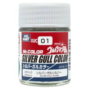 GSIクレオス Mr.カラー XUC01 ウルトラマンカラー シルバーガルシルバー 18ml ウルト...