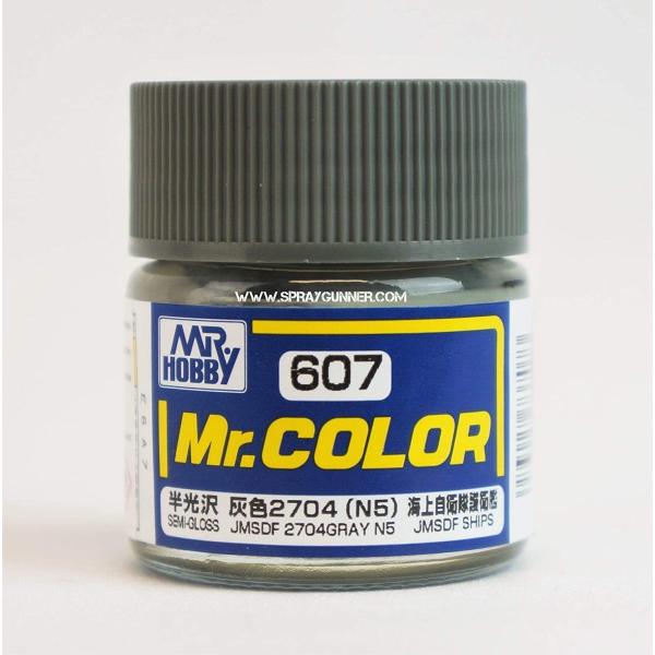 GSIクレオス Mr.カラー 艦船模型用カラー 2704 (灰色 N5) 模型用塗料 C607