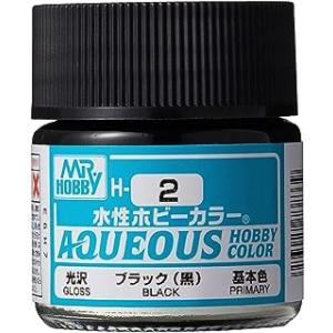 GSIクレオス 水性ホビーカラー ブラック(黒) H2