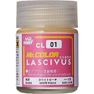 GSIクレオス LASCIVUS (ラスキウス) ホワイトピーチ 18ｍl 光沢 CL01 Mr.カ...