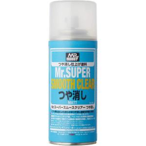 GSIクレオス Mr.スーパースムースクリアー（溶剤系スプレー） つや消し B530｜hobbyone